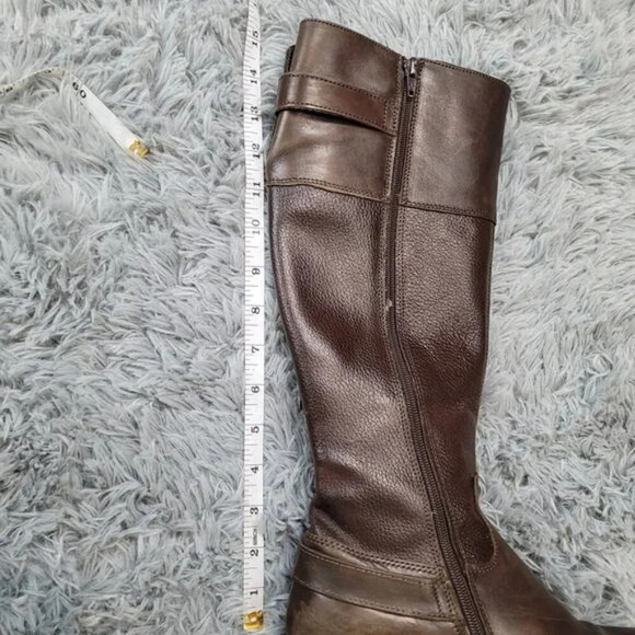 Aldo‎ Brown Leather Boots - Size 7 - Picture 9 of 10